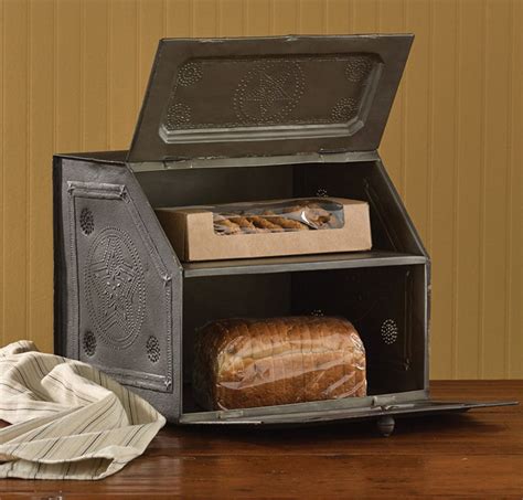 vintage bread boxes for kitchen